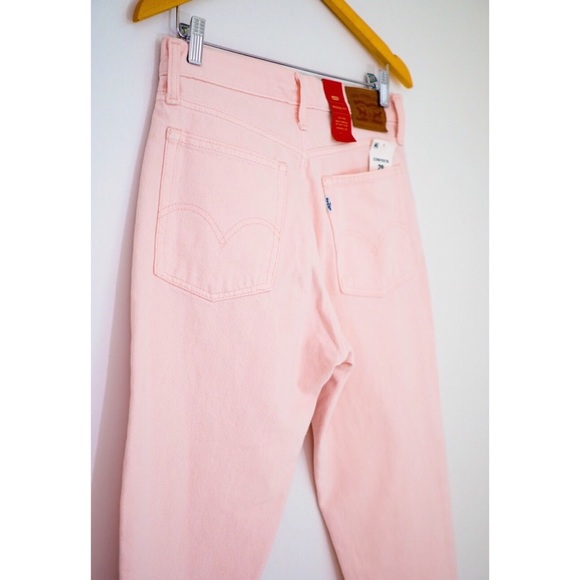 Pink Levi’s Jeans Wedgie Fit High Waisted - Picture 6 of 6